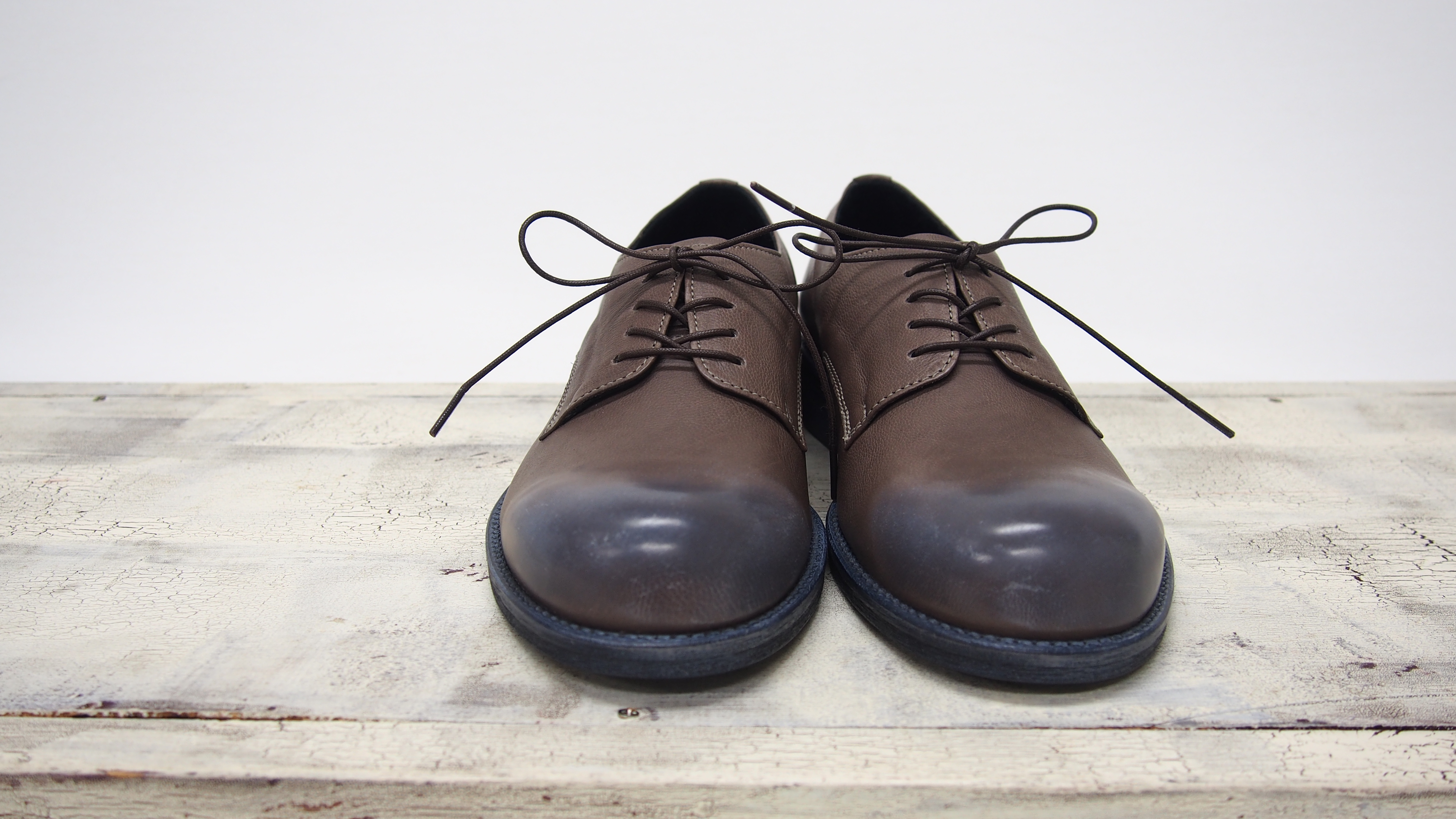 2018SS PADRONE HIGH STANDARD LINE・DERBY PLAIN TOE SHOES / NEW COLOR