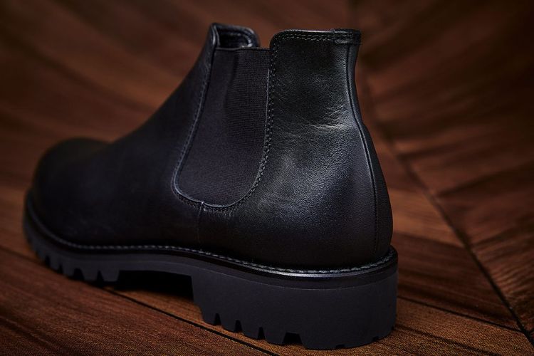 2019AW PADRONE / SIDE GORE BOOTS ( WATER PROOF LEATHER )